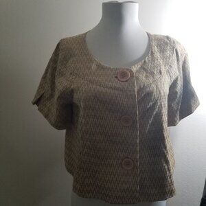 To The Max Cape, size M, beige